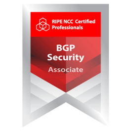 RIPE NCC Certified Professional BGP Security Associate