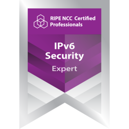 RIPE NCC Certified Professional BGP IPv6 Security Expert